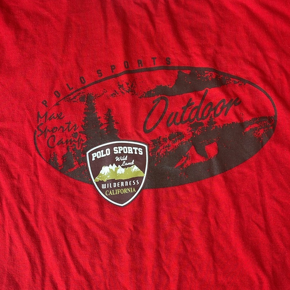 Ralph Lauren Polo Sport Tshirt Vintage - Picture 2 of 3